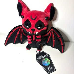 Killstar Vampir Batblood red bat plush